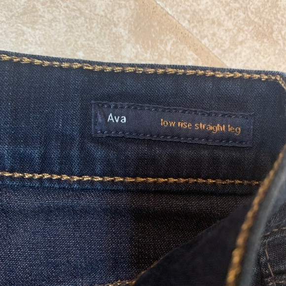 Citizens of Humanity Ava low rise straight leg jeans size 24 - Picture 3 of 5
